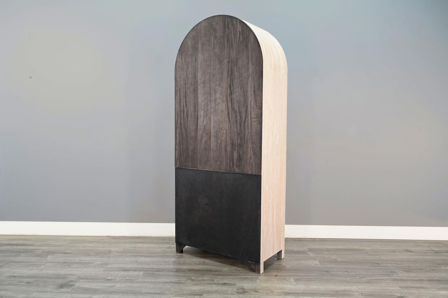 Sunny Designs Arched Top Cabinet w/Doors - Natural
