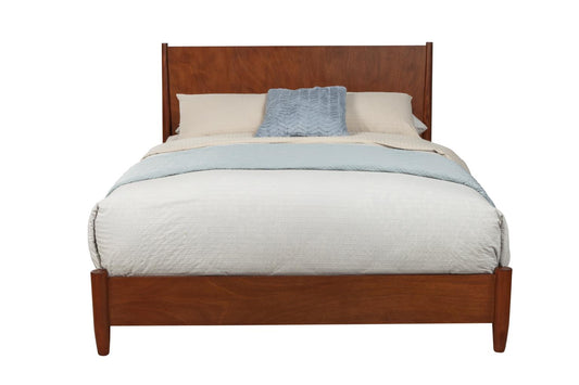 Flynn Panel Platform Bed - Chestnut