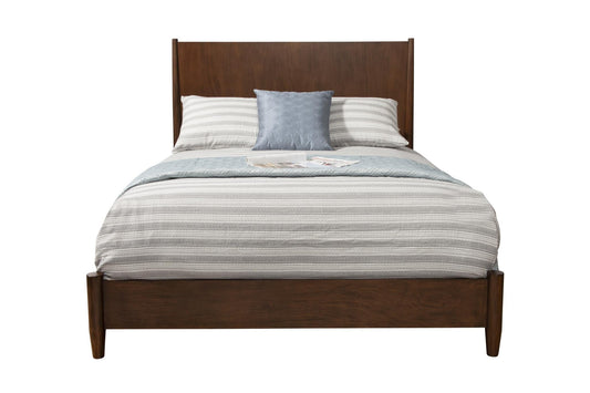 Flynn Collection Panel Bed - Walnut