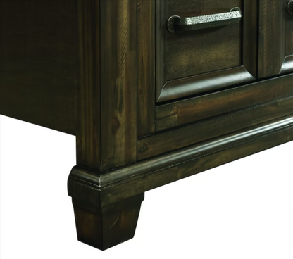 McCoy Collection Storage Bed - Charcoal
