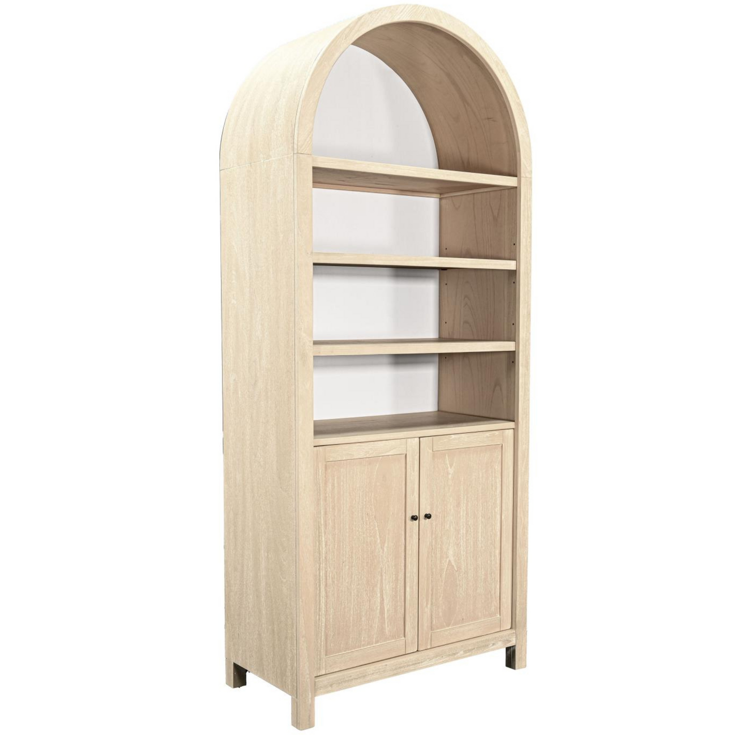 Sunny Designs Arched Top Cabinet w/Doors - Natural