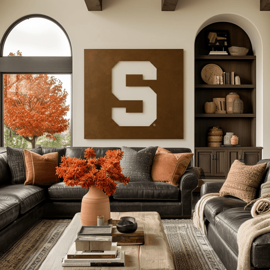 The Super S - Metal Wall Art - Square